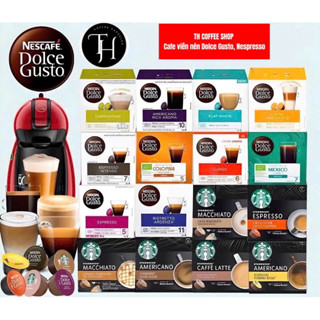 (DÀNH CHO MÁY DOLCE GUSTO) - CÀ PHÊ VIÊN NÉN NESCAFE/ STARBUCKS CÁC VỊ HỘP 12-16 VIÊN NÉN