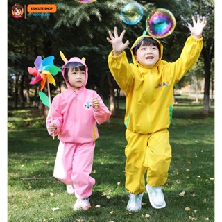 Áo Mưa Cho Bé Trai Bé Gái Phong Cách Hàn Quốc chống thấm tốt, không mùi, thoáng khí