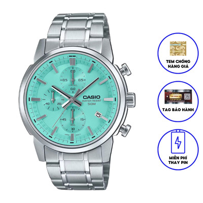 Đồng hồ nam dây kim loại Casio MTP-E510D-2AV chính hãng
