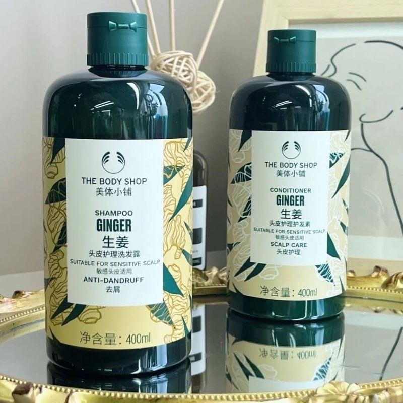 😍COMBO 2 CHAI DẦU GỘI GỪNG GINGER THE BODY SHOP.💯