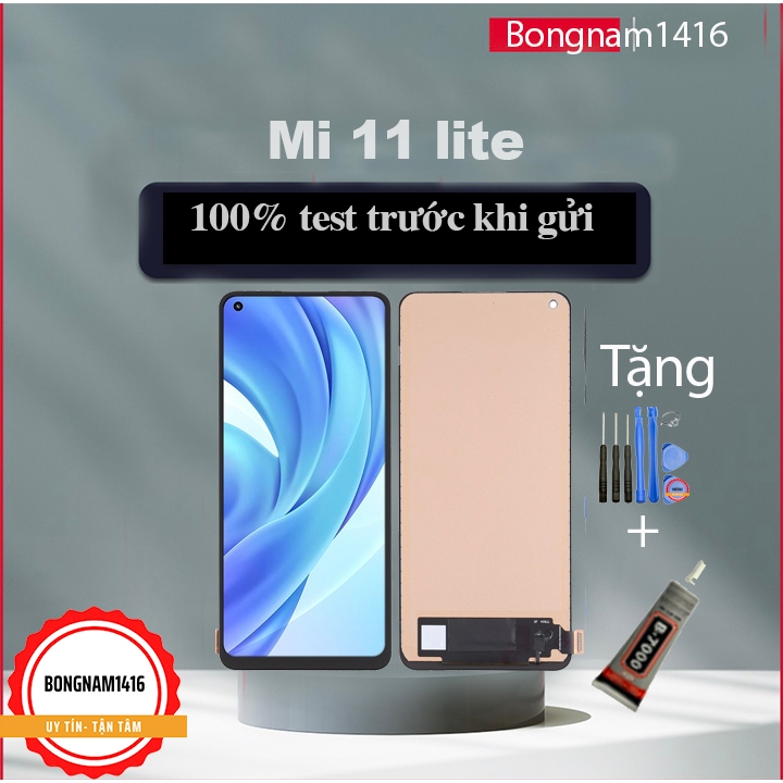 Màn Hình Thay Thế Xiaomi Mi 11 Lite 4G / 11T Lite / 11 Lite 5G NE / Mi 11 Lite 5G - Tặng Kèm Bộ Dụng