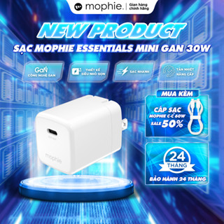 Củ sạc nhanh Mophie PD GaN | Công suất 20W 30W 35W 40W Tự Chỉnh Dòng| Công nghệ GaN II | BH 24 tháng