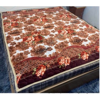 Thảm Lông Cừu Trải Giường 3 Lớp Siêu ấm Và Mềm Mại kích thước 1m2,1m6,1m8