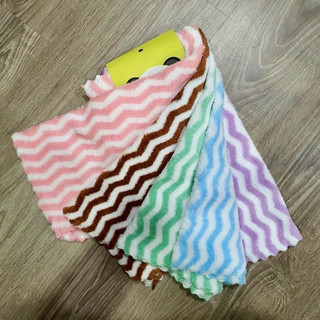 🏵️ Set 5 Khăn Đa Năng Vuông, Siêu Thấm (kt: 30x30cm)