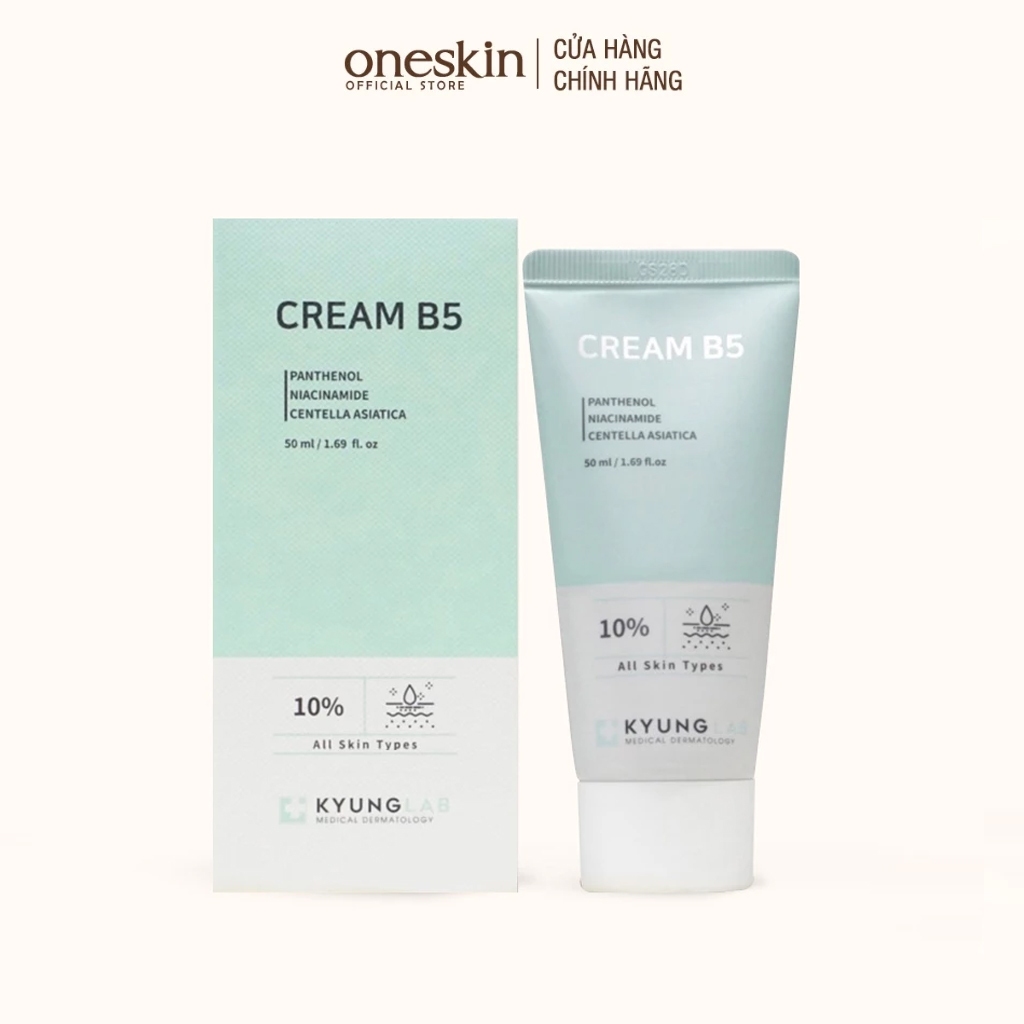 Kem dưỡng B5 10% KyungLab Cream B5 phục hồi làm dịu da 50ML