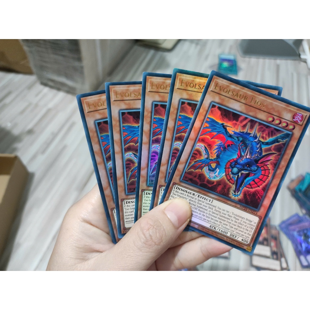 [YFS] 1 thẻ bài PKM/Yugioh TCG Evolsaur Lios - MP24-EN214 - Ultra Rare 1st Edition