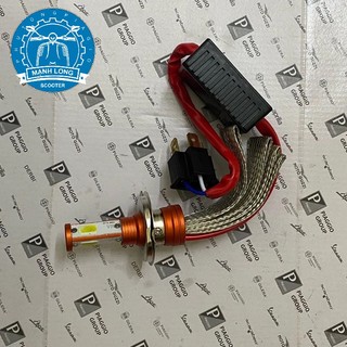 Bóng đèn led ( chân H4 ) ánh sáng trắng.