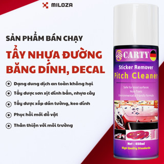 Vệ Sinh Ô Tô - Tẩy Ngoại Thất Ô Tô - Nước Lau Xe - Nước Rửa Xe CARTY 450ML
