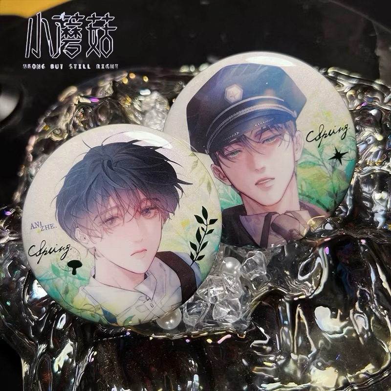 [Dagu Store] [ORDER] Badge và thẻ cây nấm nhỏ