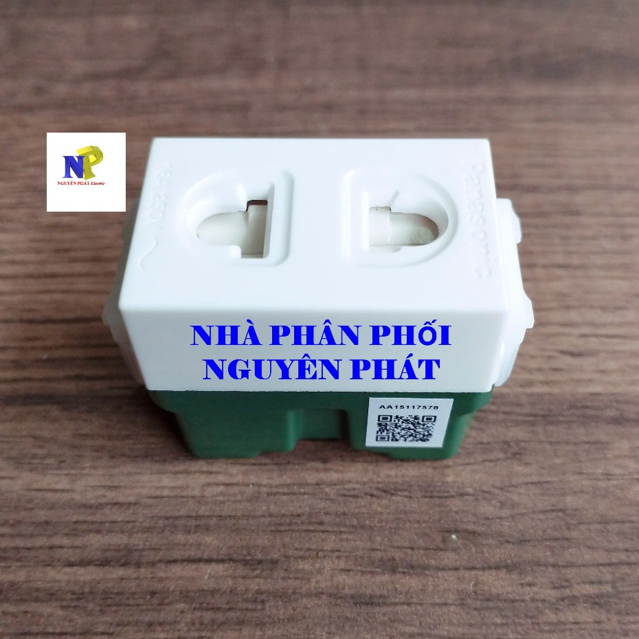 [PANASONIC] Ổ Cắm Đơn Wide Có Màn Che