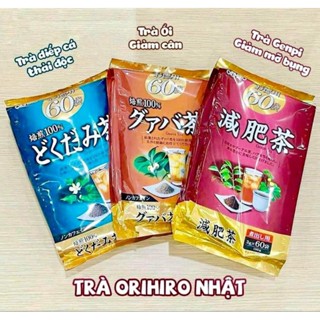 Trà diếp cá/Trà lá Ổi/Trà Genpi Orihiro Gói 60 túi lọc Nhật Bản hỗ trợ thanh nhiệt giải độc đẹp da
