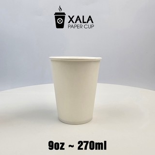 2000 chiếc Cốc Giấy màu Trắng 9oz dùng 1 lần trong tiệc cưới hội nghị chất lượng cao 270ml