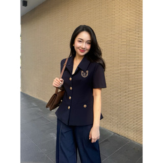 SET ÁO VEST POLY  x CHÂN VÁY XẾP LY EMMA SKIRT  THANH LỊCH VÀ SANG TRỌNG - BY ESTRANO