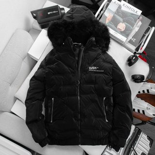 Áo khoác phao béo nam , Áo phao béo nam bóng mũ lông in vân siêu đẹp dày dặn ấm áp AK29