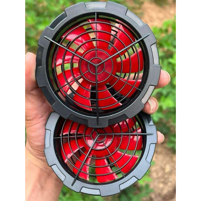 Quạt áo điều hoà 9 cánh , 5 cánh ( 12V,15v, 18V, 21V ) không chổi than chống nước