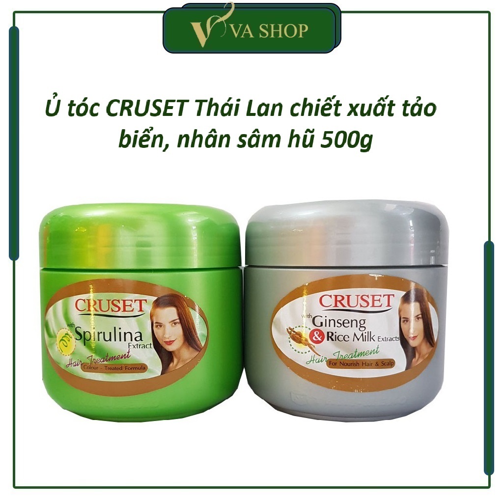 Kem ủ tóc Cruset sâm Thái Lan 500g