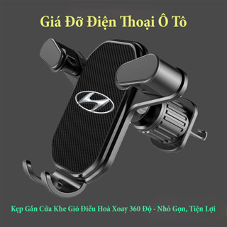  Giá Đỡ Điện Thoại Trên Ô Tô Gắn Cửa Khe Gió Điều Hoà Có Logo Theo Hãng Xe - Xoay 360 Độ Nhỏ Gọn Tiện Lợi An Toàn 