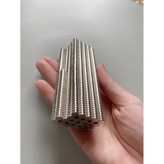 (Combo) Viên nam châm đất hiếm. Nam châm trắng nhiều kích thước. Nam châm vĩnh cửu ( Lực từ N35-52)