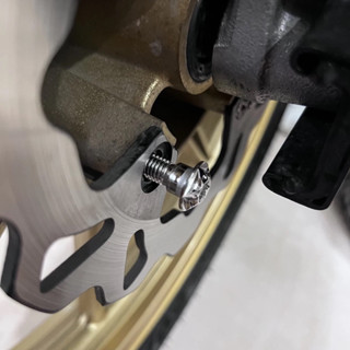 Ốc đĩa có gờ inox 304 gắn được cho nhiều dòng xe -Bảo hành trọn đời