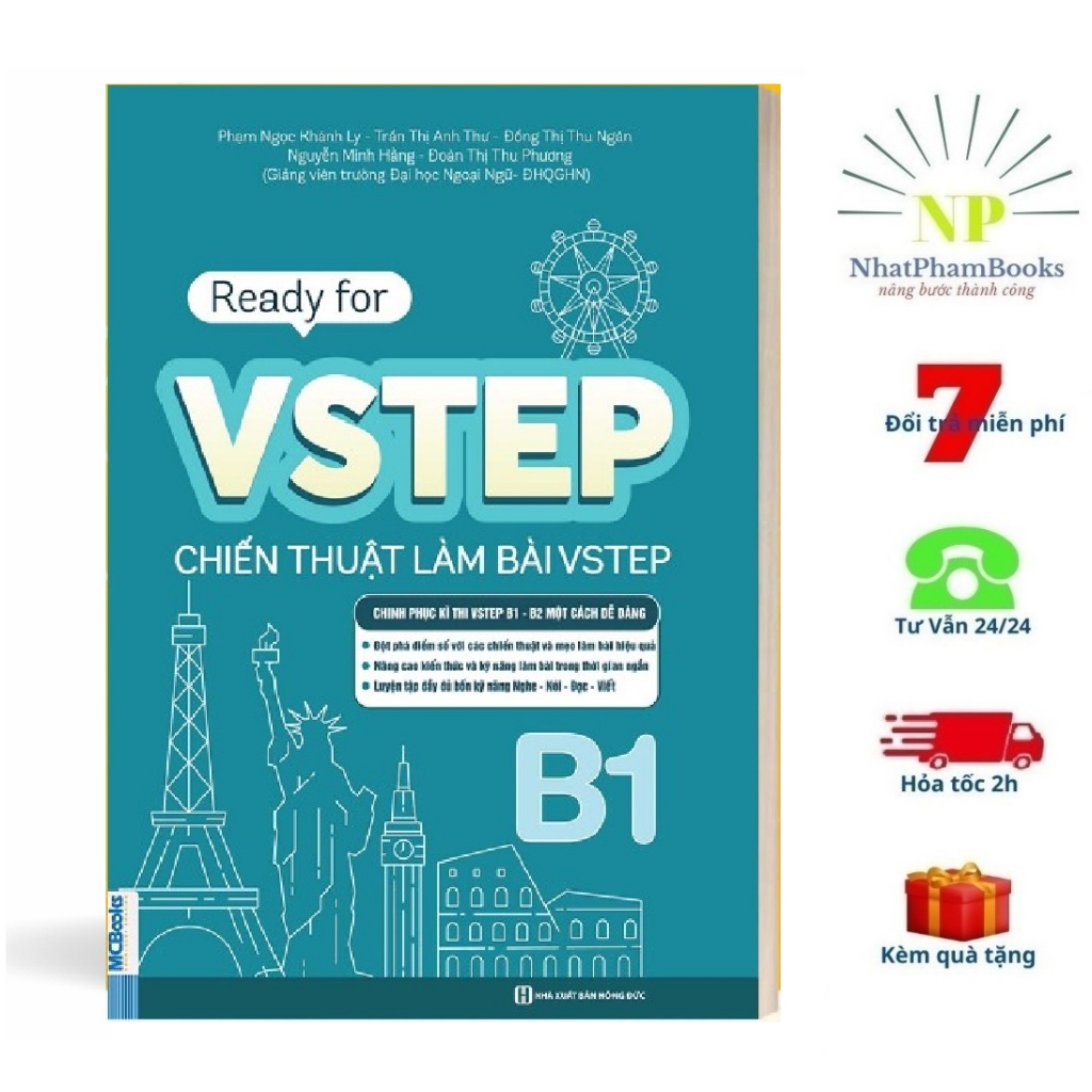 Sách - Ready for VSTEP Chiến thuật làm bài VSTEP B1