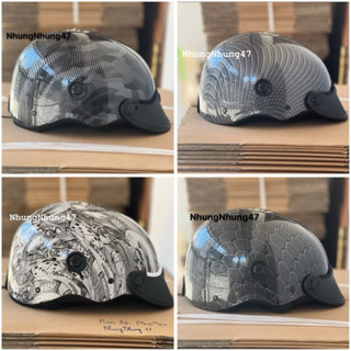 Nón bảo hiểm nhúng CarBon ảnh thật sơn phủ nano 4K chống trầy bảo hành 1 năm , mũ nhúng Carbon cao cấp chính hãng