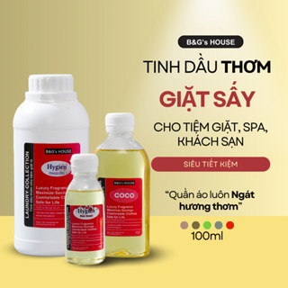 Tổng kho toàn quốc: Tinh dầu Giặt Là, Giặt Khô (12 mùi hương). Bí Quyết Cho Quần Áo Luôn Mới Mẻ Thơm Mát.
