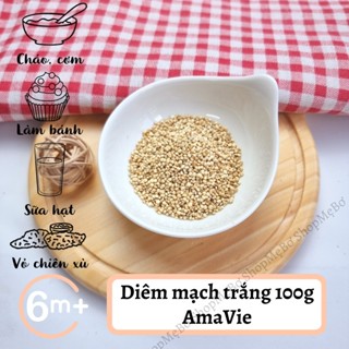 [AMAVIE FOODS] DIÊM MẠCH HỮU CƠ TRẮNG - Gói 100g