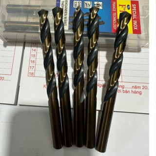  Mũi khoan inox F135 chính hãng chuyên khoan thép cứng ,inox  nhôm ... Giá siêu rẻ phi 9mm-16mm 