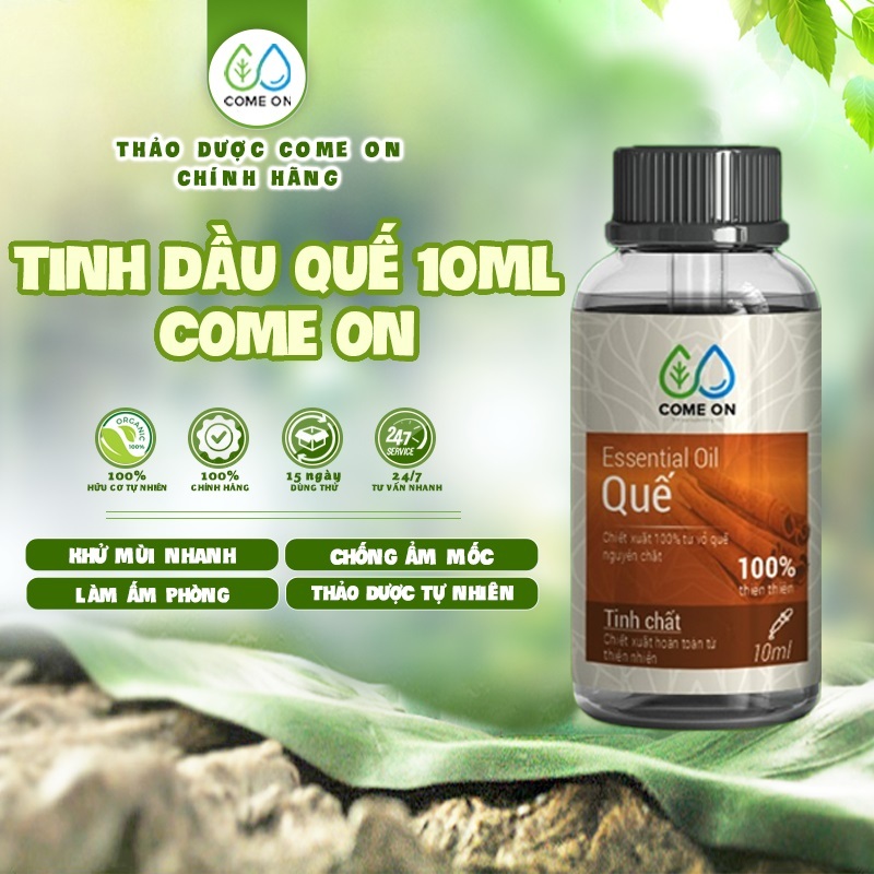Tinh dầu quế 10ml Come On