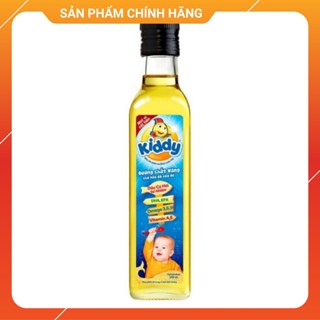 Dầu ăn dinh dưỡng Kiddy cá hồi/ olive cho trẻ em 250ml date mới