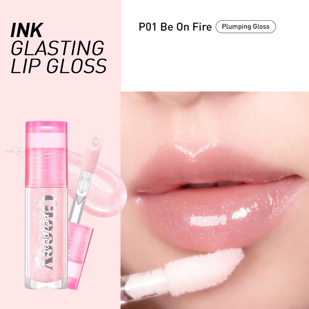 [RẤT CAY] Son Tint Bóng Thuần Chay Peripera Ink Glasting Lip Gloss MÀU P01 BE ON FIRE (T7/2026)