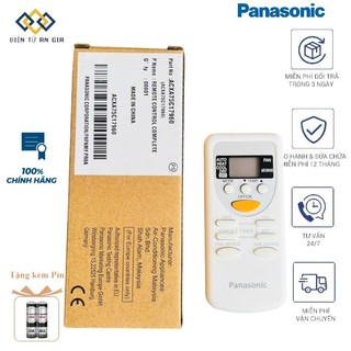 Điều khiển ĐIỀU HÒA PANASONIC 1-2 chiều MỚI Fullbox GIẢM SÂU 16 ĐỘ TẶNG PIN+ ĐẾ TREO