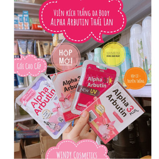 Viên bột kích trắng da Alpha Arbutin Thái Lan an toàn, hiệu quả cao - Hàng Chính Hãng