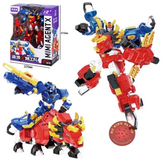 NGƯỜI MÁY ROBOT TYRANNO SIÊU KHỦNG LONG BIẾN HÌNH 2in1 MINIFORCE Lực lượng nhí BIỆT ĐỘI SIÊU NHÂN NHÍ 3