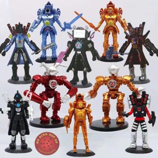  Mô hình Skibidi Toilet lớn đầu bồn cầu Nhà Vệ Sinh Tivi TVMan Đồng Hồ Clock Bác Sĩ Titan Khoan đầu Loa Cameraman 