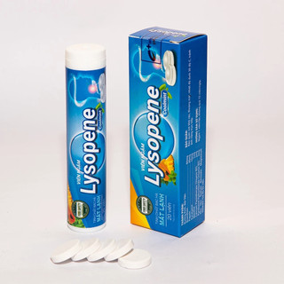 Viên ngậm Lysopene Coolmint với tinh chất bạc hà thơm mát giúp long đờm giảm ho ngứa rát họng - 20 viên