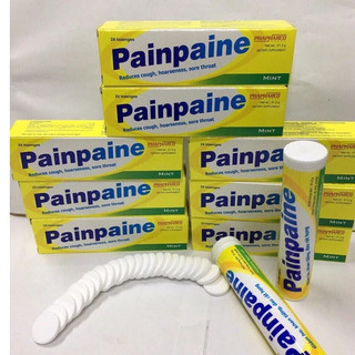 Painpaine Viên ngậm giai pháp cho viêm họng hạt, ngứa họng, ho rát họng - Lọ 14 viên