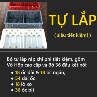 Khay pin "Quái vật" 18650 x18 và 21700 x18