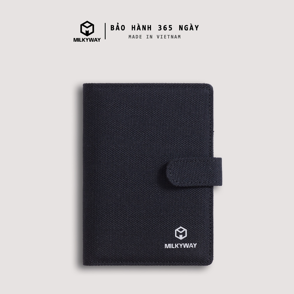 Ví passport,ví hộ chiếu MILKYWAY  ,ví đựng thẻ, chất liệu polyester kháng nước ,chính hãng