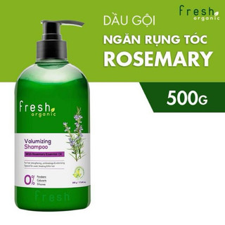 Dầu Gội Fresh Organic Volumizing Shampoo Giảm Gãy Rụng Rosemary 500g