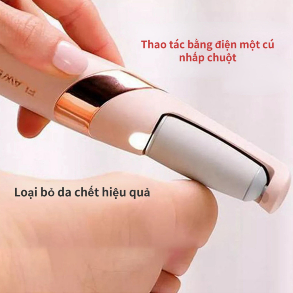 Máy Chà Gót Chân Tự Động Loại Bỏ Da Chết Xoá Sạch Vết Chai Giúp Đôi Chân Mềm Mịn - ViJully Cosmetic