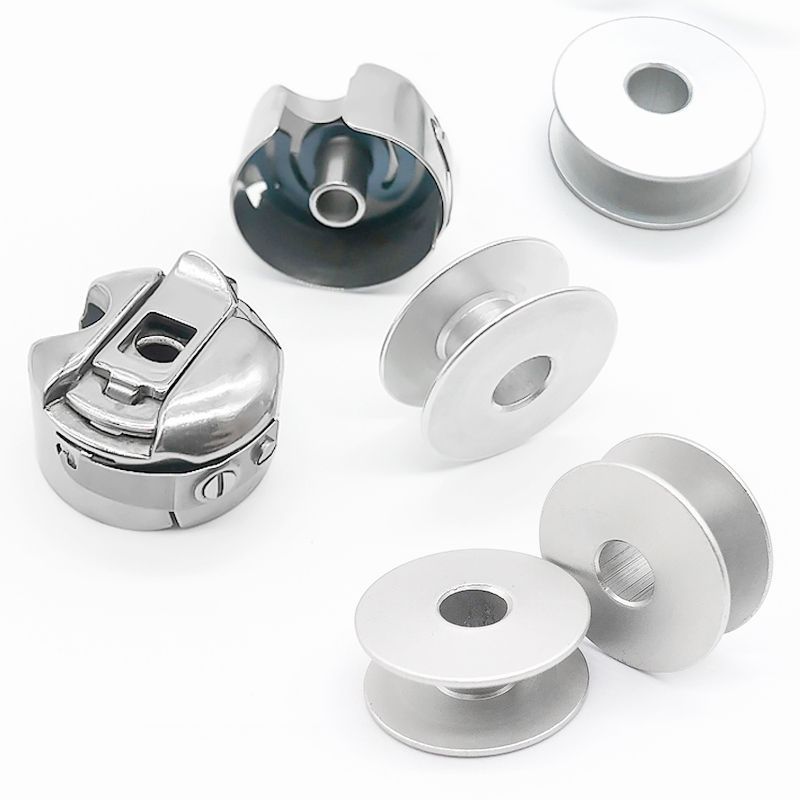 Thuyền máy may công nghiệp Combo 1 thuyền (quả đào) và 5 con suốt (suốt nhỏ 21x8mm)