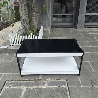 Bàn sofa H3 - Bàn Trà Ghế Sofa Mặt Kiếng Hình Chữ Nhật 1m x 50