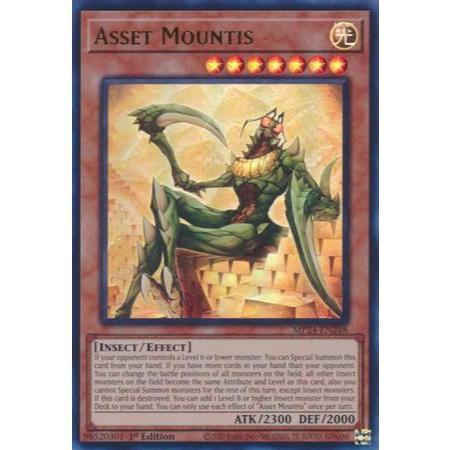 [Thẻ bài Yu-gi-oh] Asset Mountis - MP24-EN248 - Ultra Rare 1st Edition