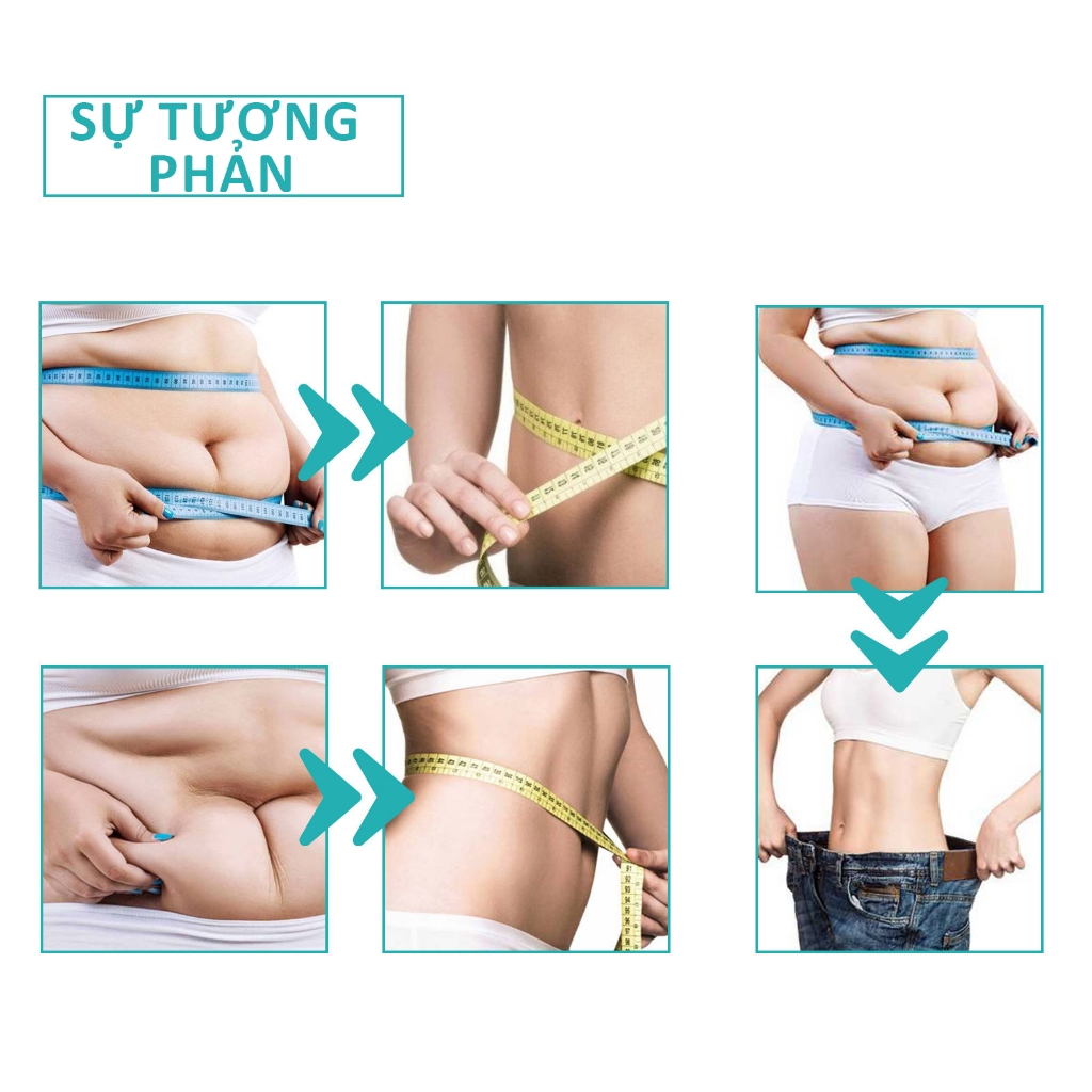 South Moon Miếng Dán Giảm Béo - Miếng Dán Nóng Tạo Hình, Chăm Sóc Cơ Thể & Săn Chắc Da (12 miếng)