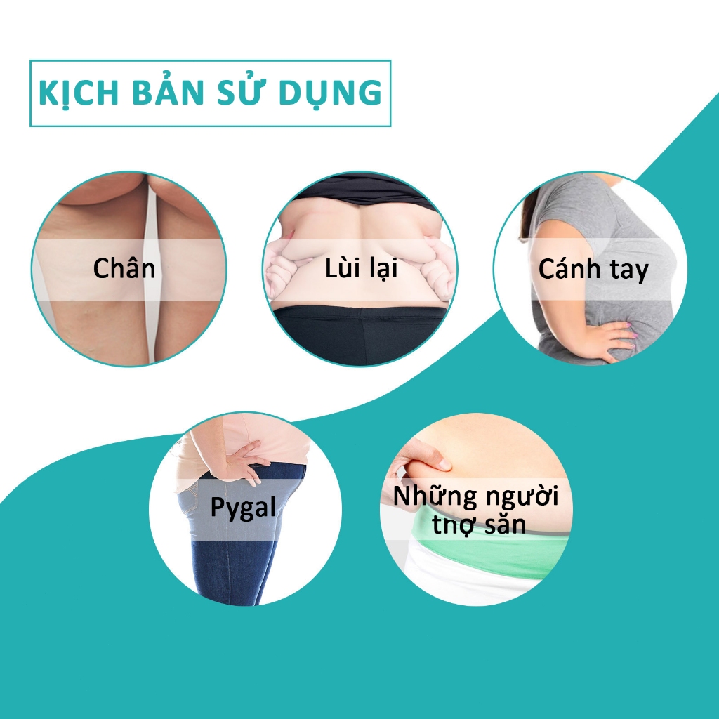 South Moon Miếng Dán Giảm Béo - Miếng Dán Nóng Tạo Hình, Chăm Sóc Cơ Thể & Săn Chắc Da (12 miếng)
