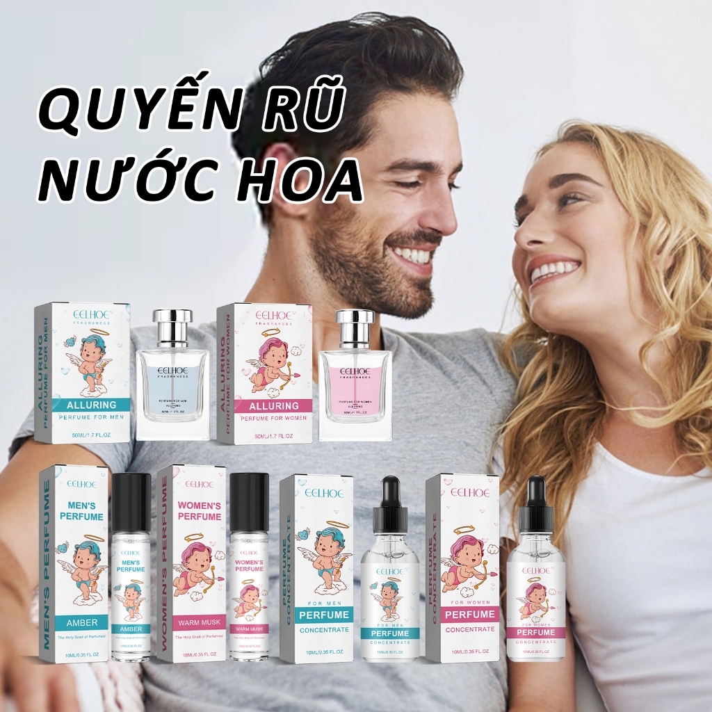 Nước hoa EELHOE Cupid thông tin hương thơm lâu dài tự nhiên tươi mới phong cách cá nhân nhỏ gọn 10ml