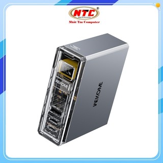 Pin dự phòng mini Wekome WP-13 10000mAh lõi cell 21700 - TypeC PD 20W và QC 22.5W (xám) Nhất Tín Computer