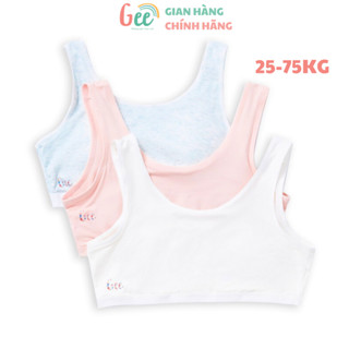 Áo Lá Cho Bé Gái Gee Sợi Tre, Áo Lót Nữ Học Sinh Cấp 1, Cấp 2 Cấp 3, Mặc Áo Dài Sợi Sồi, Mềm Mịn, Thoáng Mát, Thấm Hút