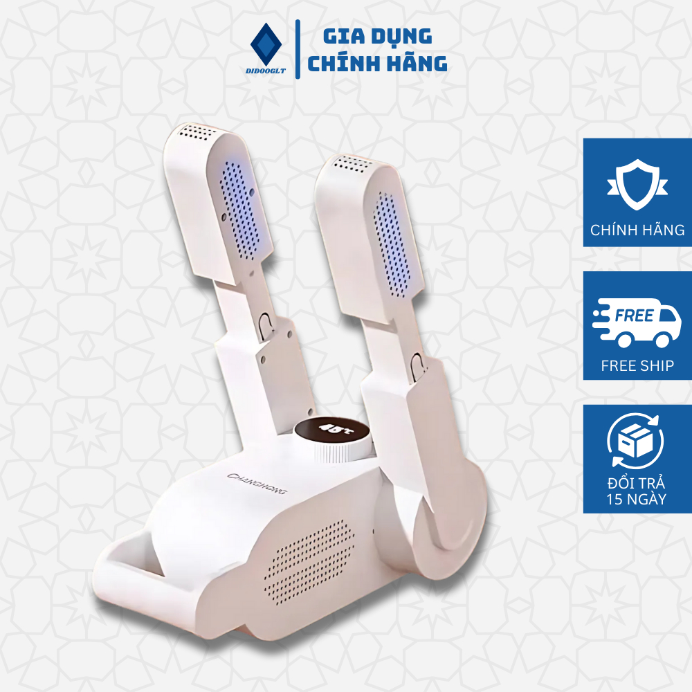 Máy Sấy Giầy Khử Mùi Đa Năng  Bằng Tia Cực Tím Nhiệt Toả Đều Không Gây Hư Hỏng Giày DIDOOGLT